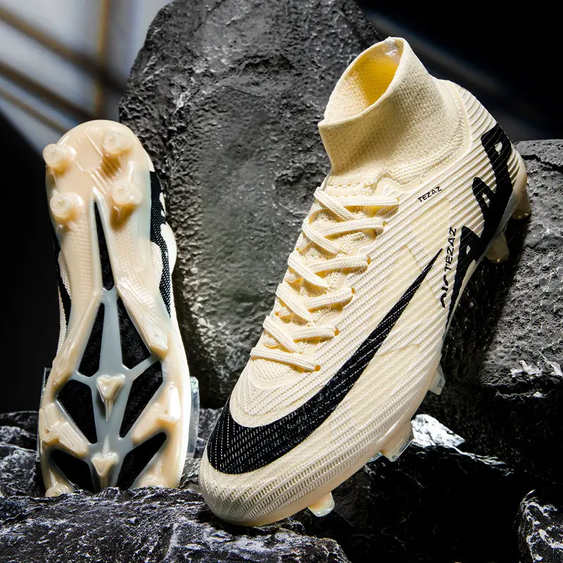 Putian Cross-border Youth Football Shoes Students Lawn Spikes Men and Women Broken Nails Green Shade Training Shoes football