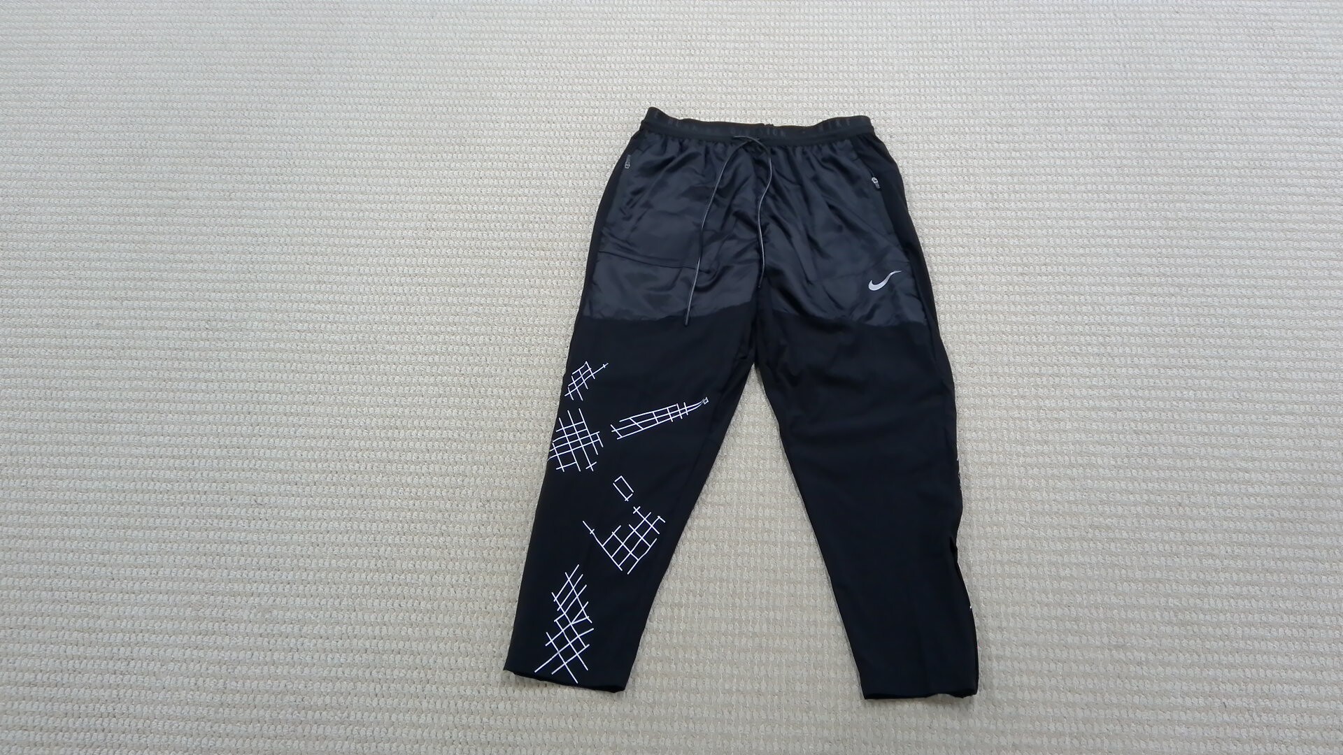 Nike Running Division Men's Black Pants QC