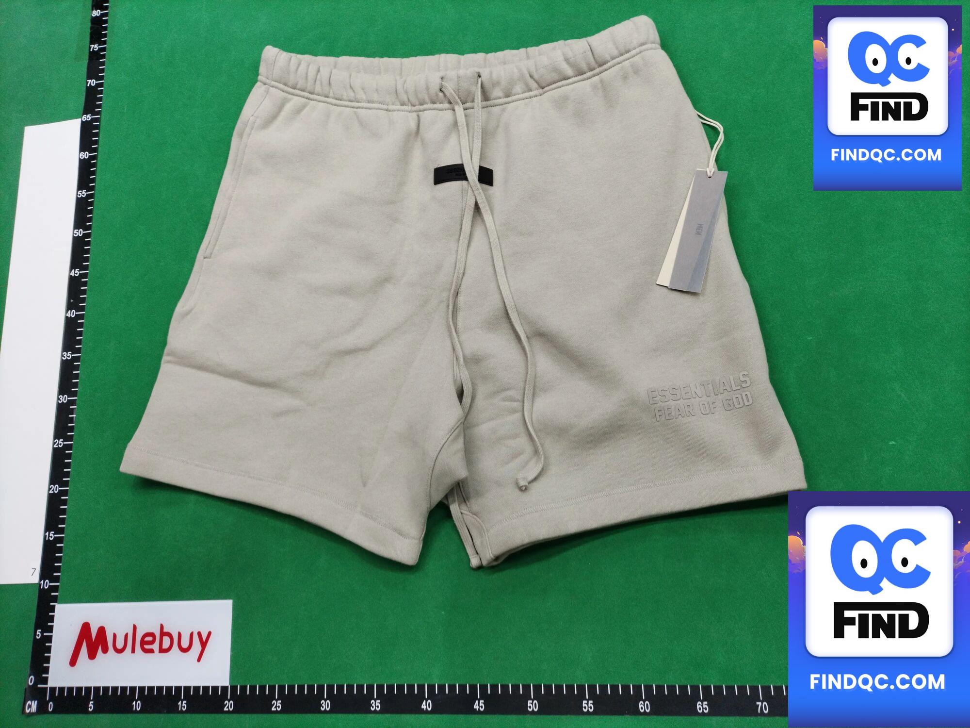 2023Ss Shorts New Silicone Printed Essentials Sweatshirt Trendy Brand Shorts Cross-Border Hot — QC-foto 2
