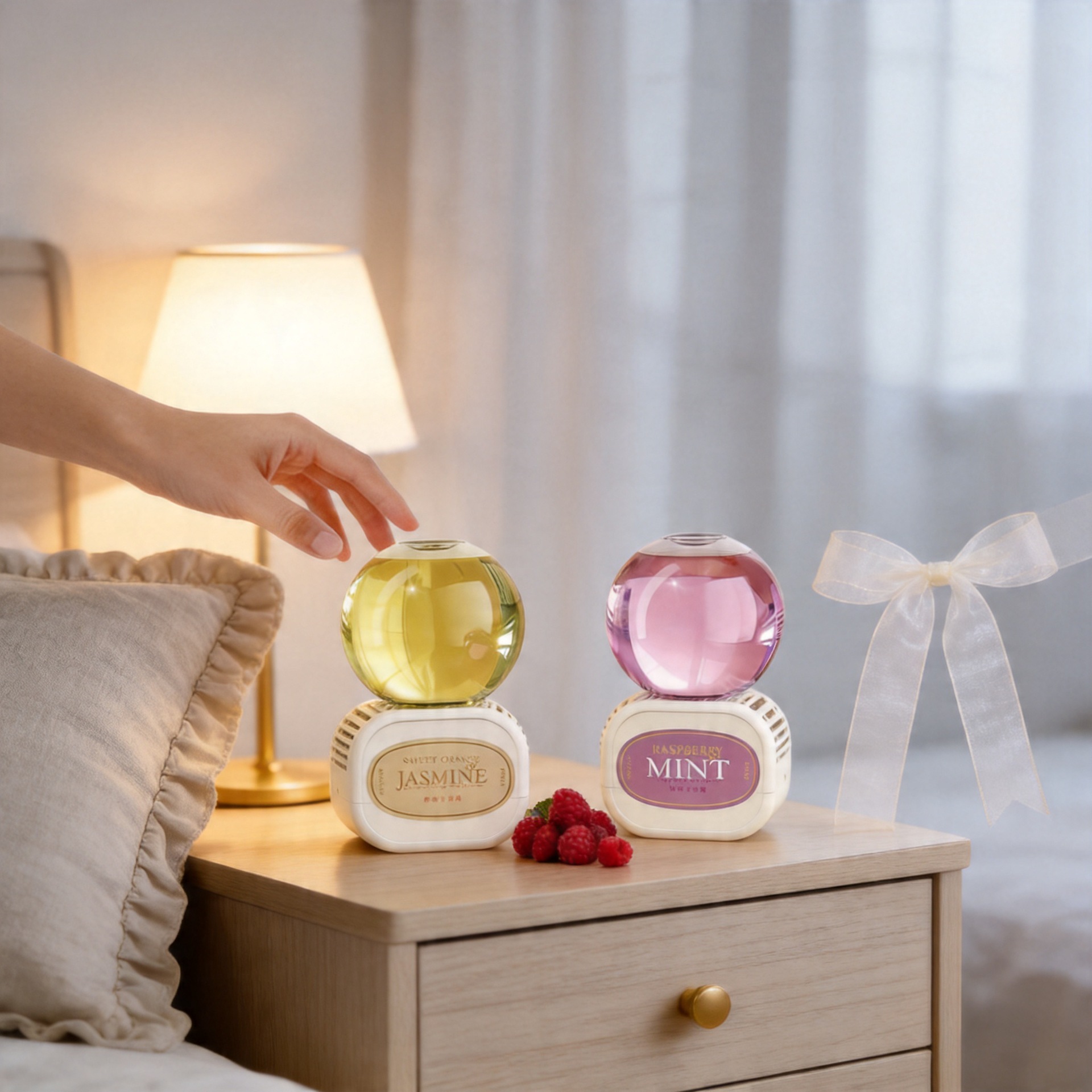 Upside-Down Aromatherapy Diffuser for Long-Lasting Fragrance in Bedrooms, Bathrooms, and Toilets, Freshens the Air and Eliminates Odors