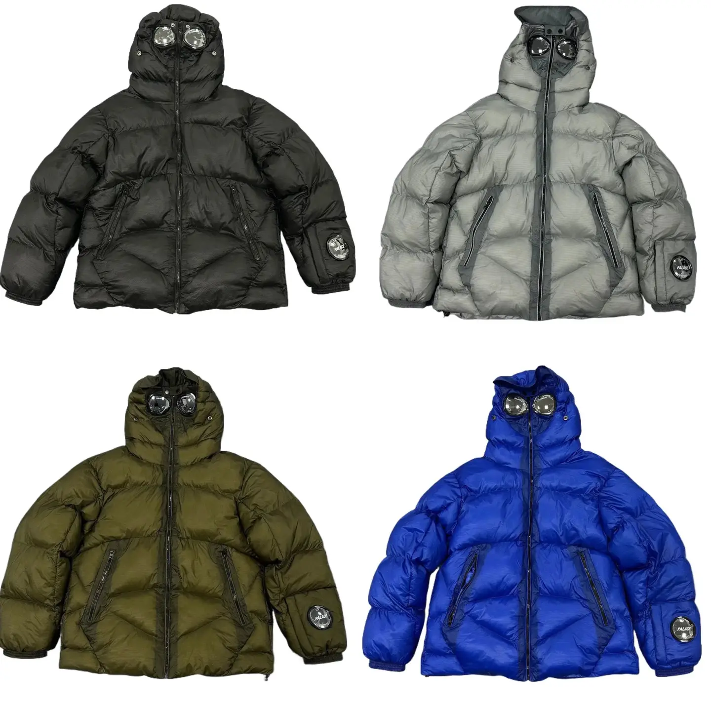 冬季加厚保暖棉服街头潮流连帽外套-1