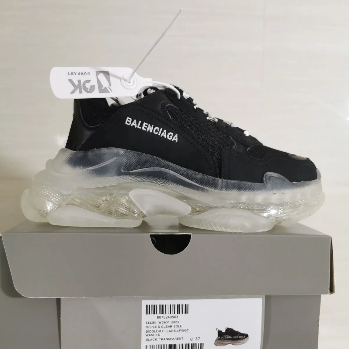 Balenciaga Triple S Clear Sole