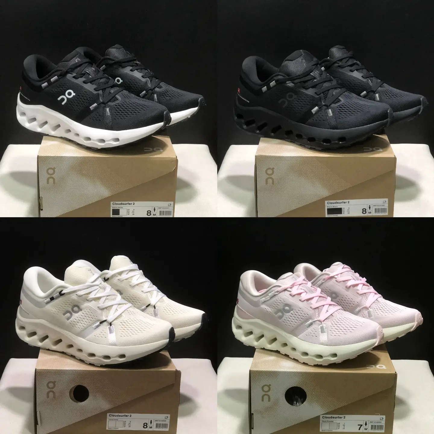 On昂跑 Cloudsurfer 2 休闲跑步鞋 男女鞋36-45码