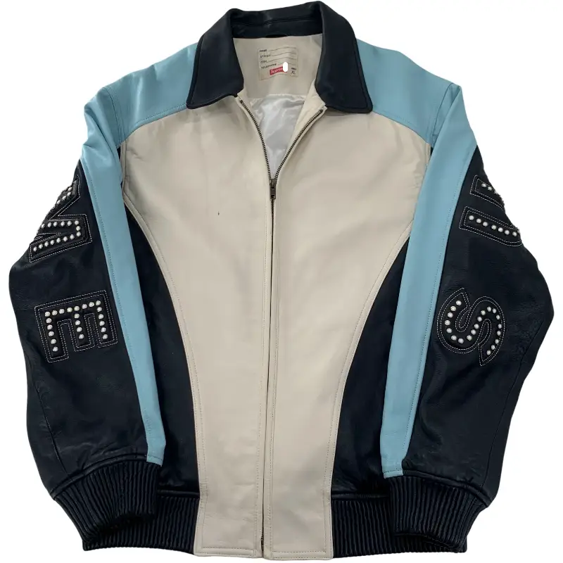 Vintage Leather Jacket American Style A2 Retro Casual Motorcycle Pilot Leather Jacket Genuine Leather A58-5