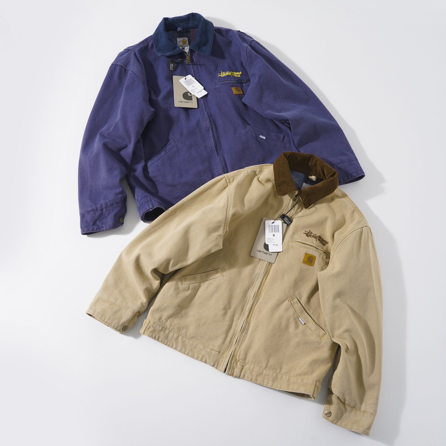 Heavy CAR x STU Joint Medieval J97 Washed Old Vintage Jacket Coat American Mountain Style Daily Fashion