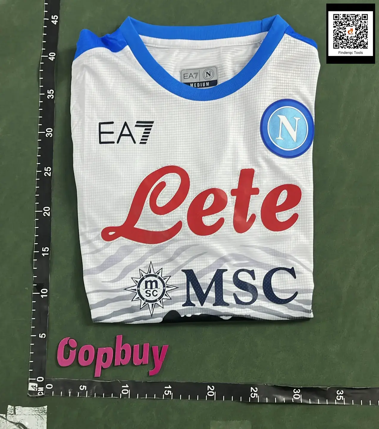 EA7 Napoli 2025-2026 Football Jersey