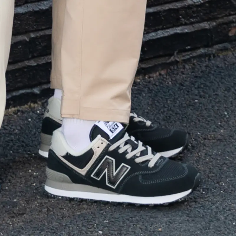 New Balance Men's Shoes Official Authentic New arrival Nb574 Sports Shoes Low Ankle Abrasion Resistant Retro Casual Shoes Women's Shoes