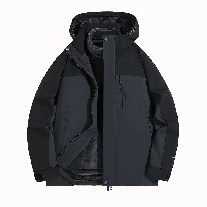 200000 in-depth inventory in stock 2024 new three-in-one charge clothing cross-border live two-high quality leisure