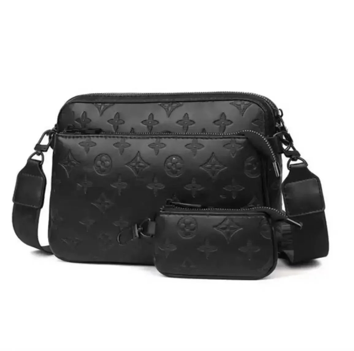 Louis Vuitton Monogram Embossed Crossbody Bag