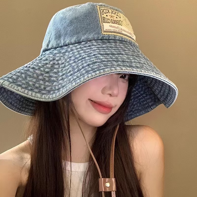 Women's Breathable Sun Protection Hat, New Outdoor Fisherman Hat, Summer Retro European and American Sun Protection Hat for Women, Cross-Border