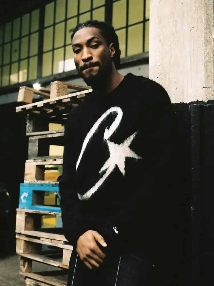Corteiz Long-Sleeved Sweater, the Same Style as European and American Stars, Hip-Hop Rap Casual Fashion Warm Knitted Sweater Jacket for Men