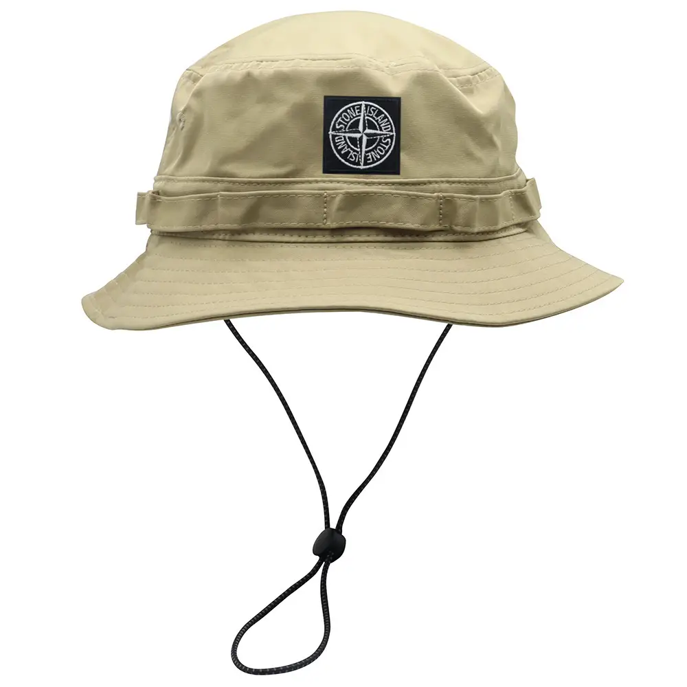 Cross-Border Trendy Brand Retro Street Fisherman Hat Couple Drawstring Adjustable Large Brim Basin Hat Sports Camping Mountaineering Hat