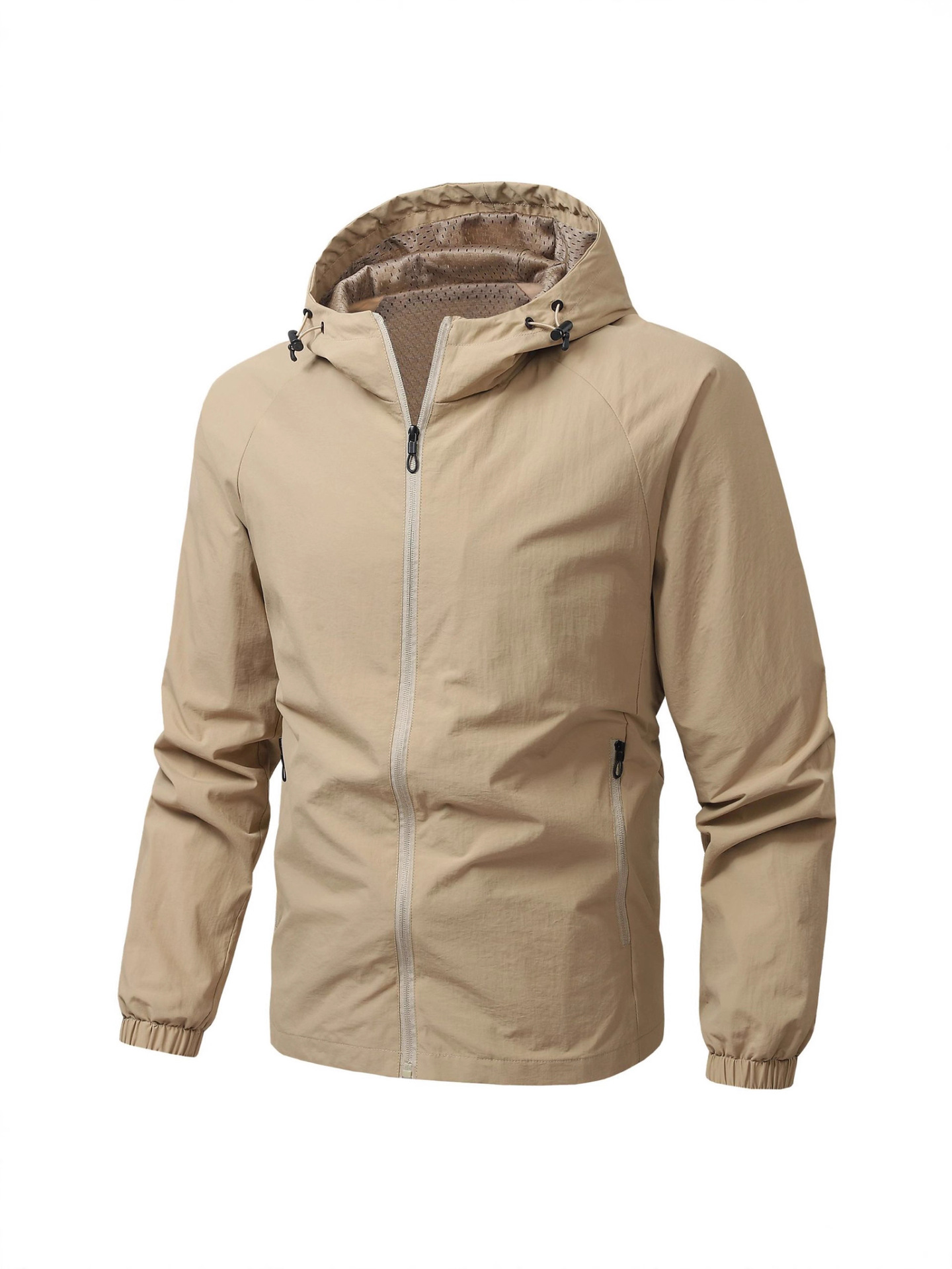 Cross-Border Loose Version Spring and Autumn Casual Jacket Men's Hooded Outdoor New Windproof Versatile Jacket Men's Jacket