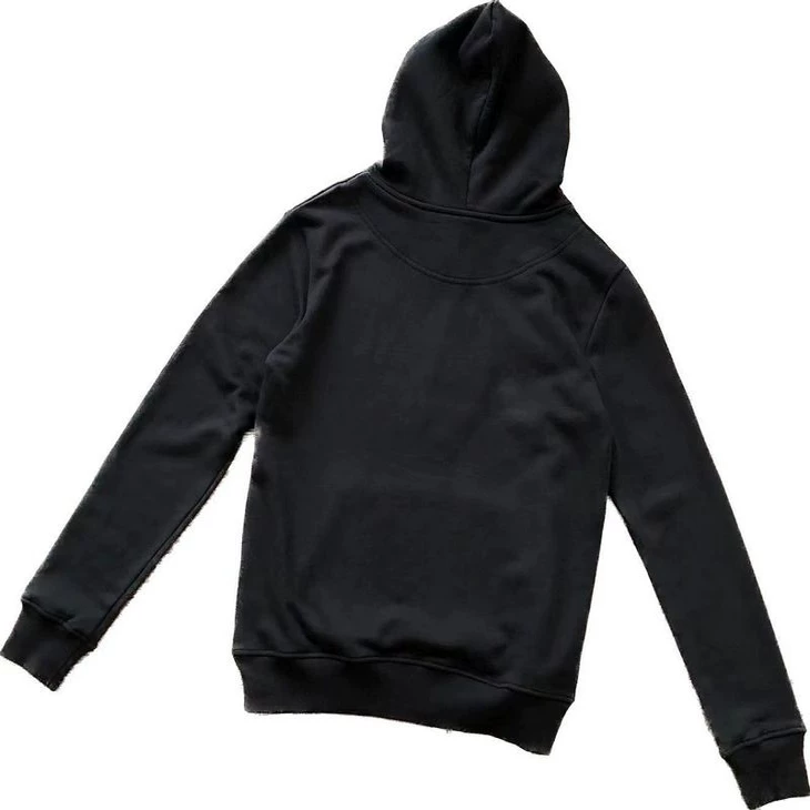 Front black Yien two strings of black plum purple hoodie 33122325