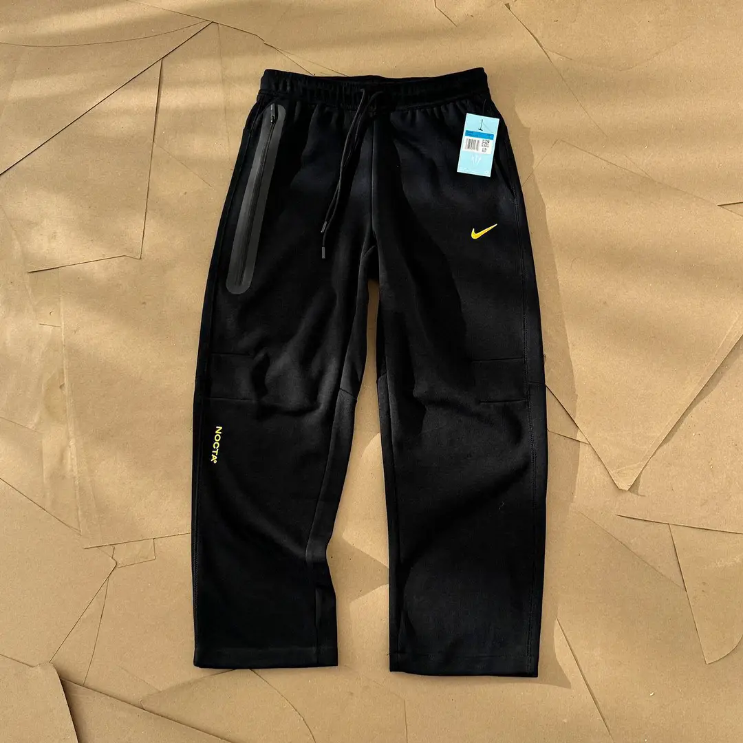 Nocta25 New Men's Sweatpants with Duck Joint Design, Screen-Printed Small Hook, Couple Style, Casual Sports Basketball Cotton