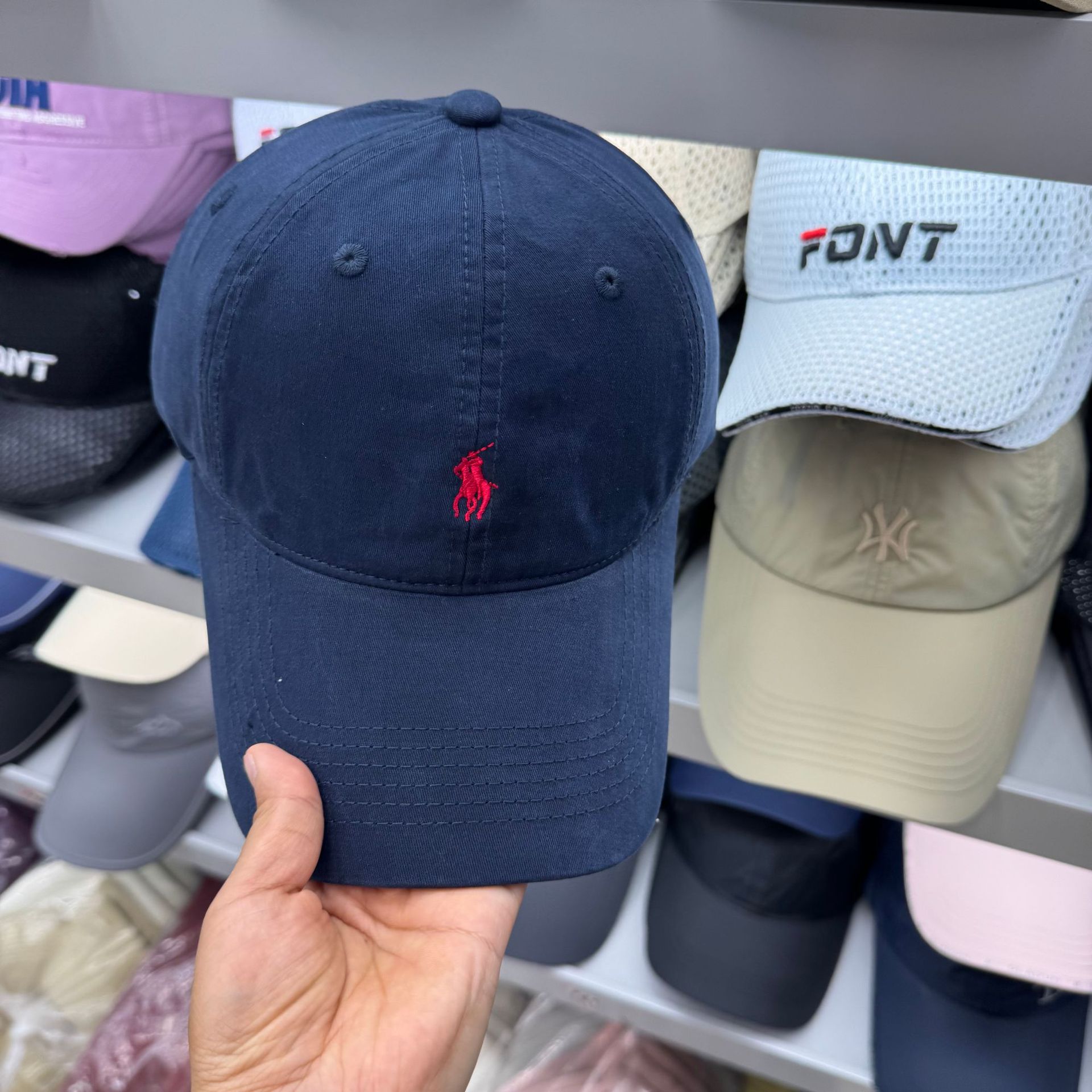 Pony Baseball Cap Men's Fashion Casual Versatile Duckbill Cap Women's Outdoor Sunshade Sun Protection Korean Style Trendy Couple Hat