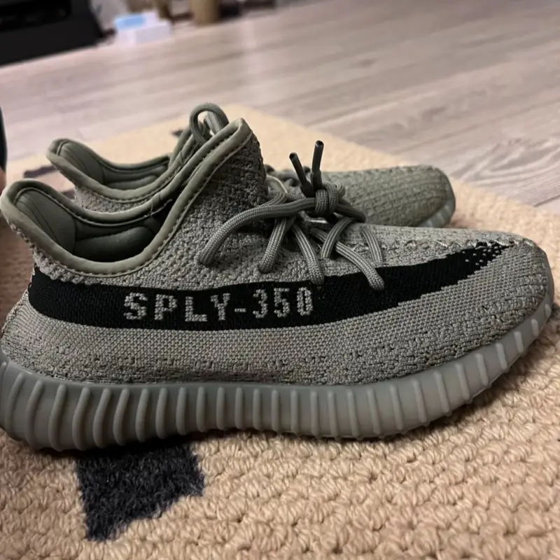 Summer New Arrival Shoes Made in Putian Coconut 350 Gray Green Stripe Breathable Athleisure Unisex Shoes All-Matching Couple Style Trendy Shoes