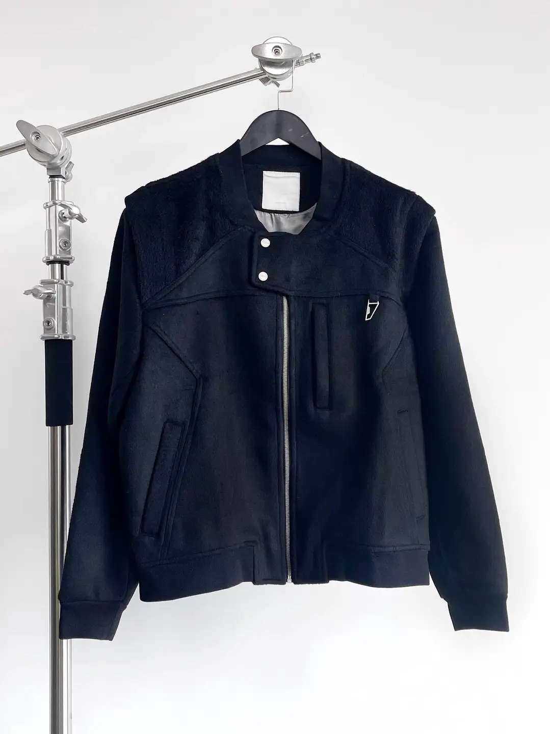 [in Stock] Undermycar Loose-Fitting Woolen Patchwork Brushed Jacket Cleanfit Style Casual Coat