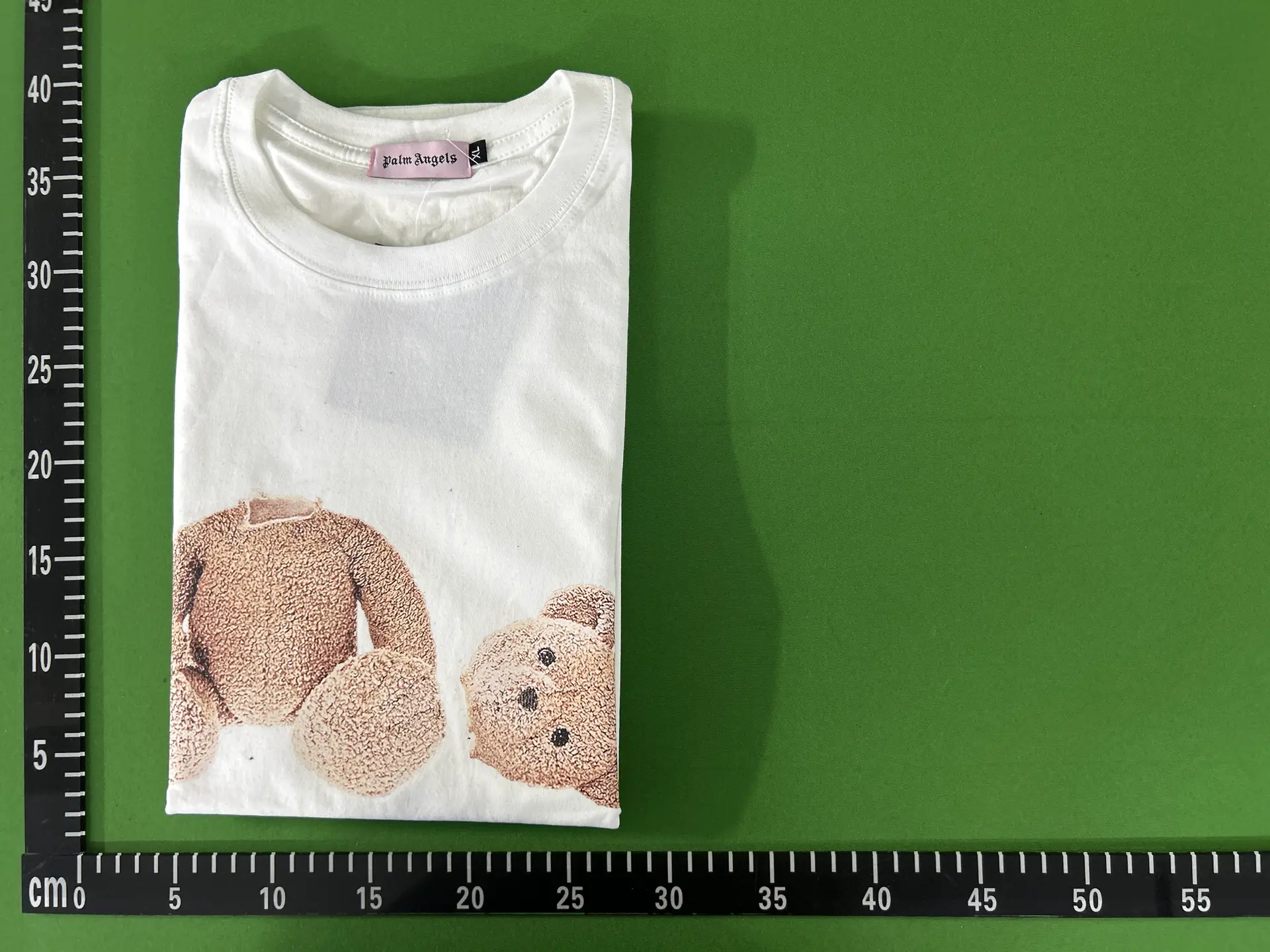 Palm Angels White Teddy Bear T-Shirt