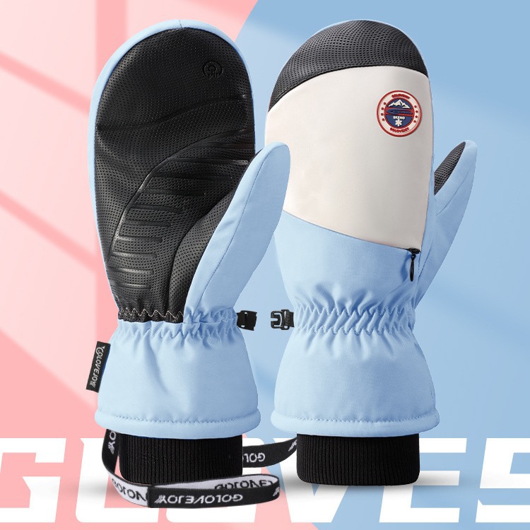 Gloves Women's Winter Snowboard Gloves Warm Wear-resistant Waterproof Outdoor Men's Inner Finger Professional Hand Muggy