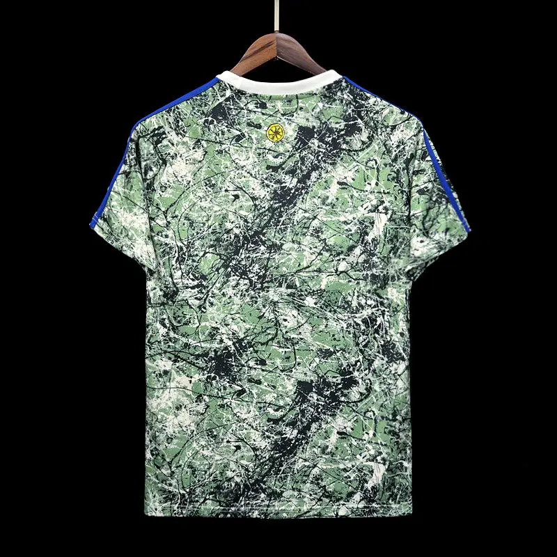 24-25 Man Lian Green Stone Rose Edition Jersey Man Utd Football Uniform