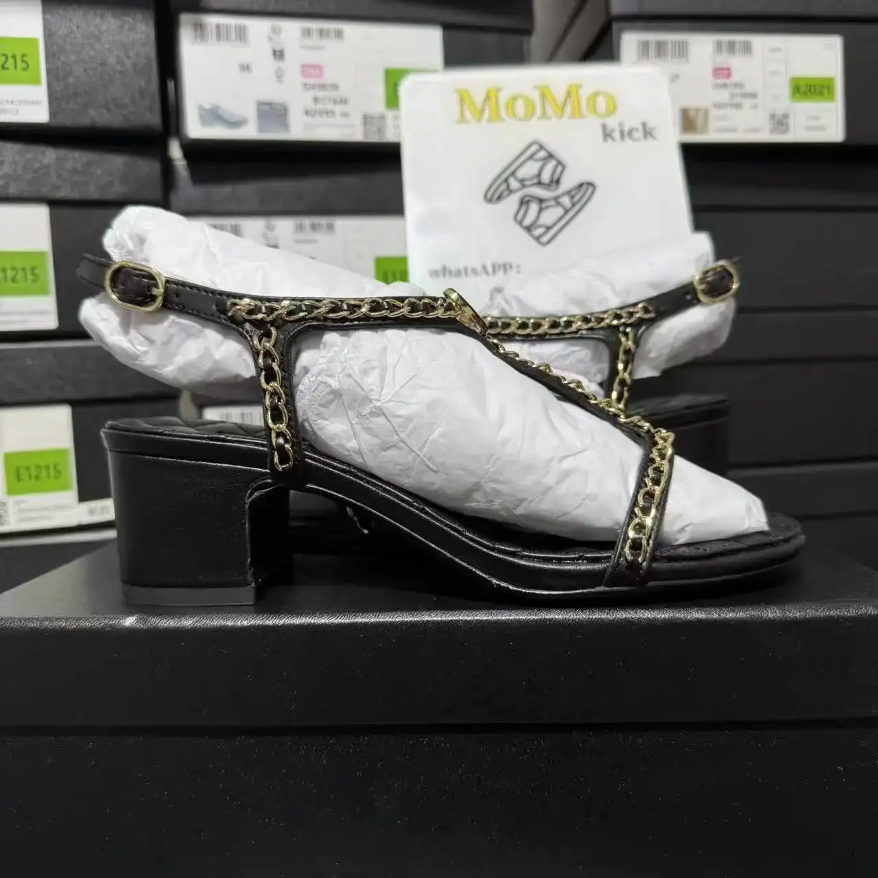 【GZ渠道】C*an*l M*ry Ja*e strap sandals 系列