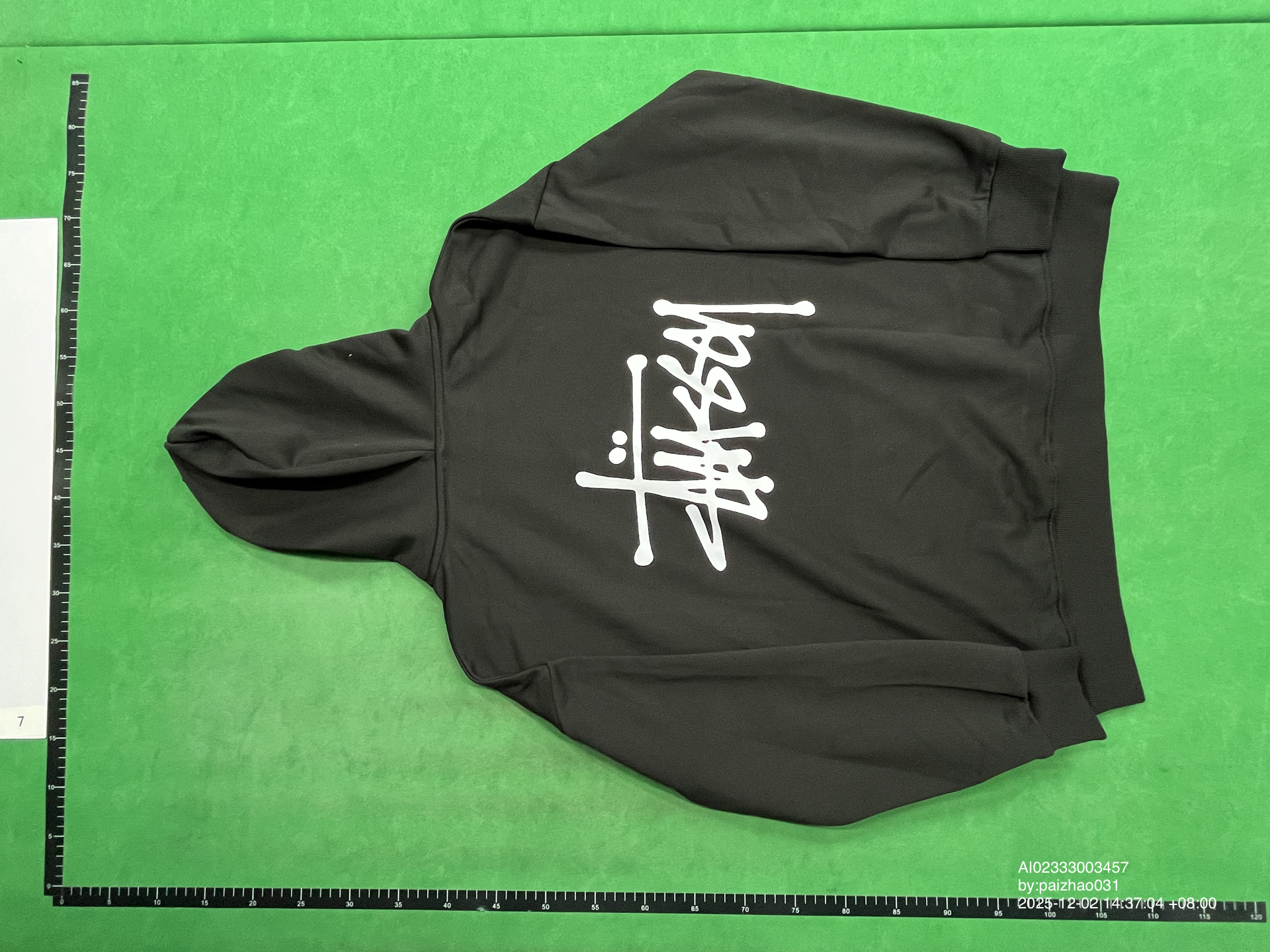 Dropshipping Autumn and Winter New Trendy Brand Sera Classic Letter Print Pattern Hooded Terry Sweatshirt Jacket Cross-Border QC