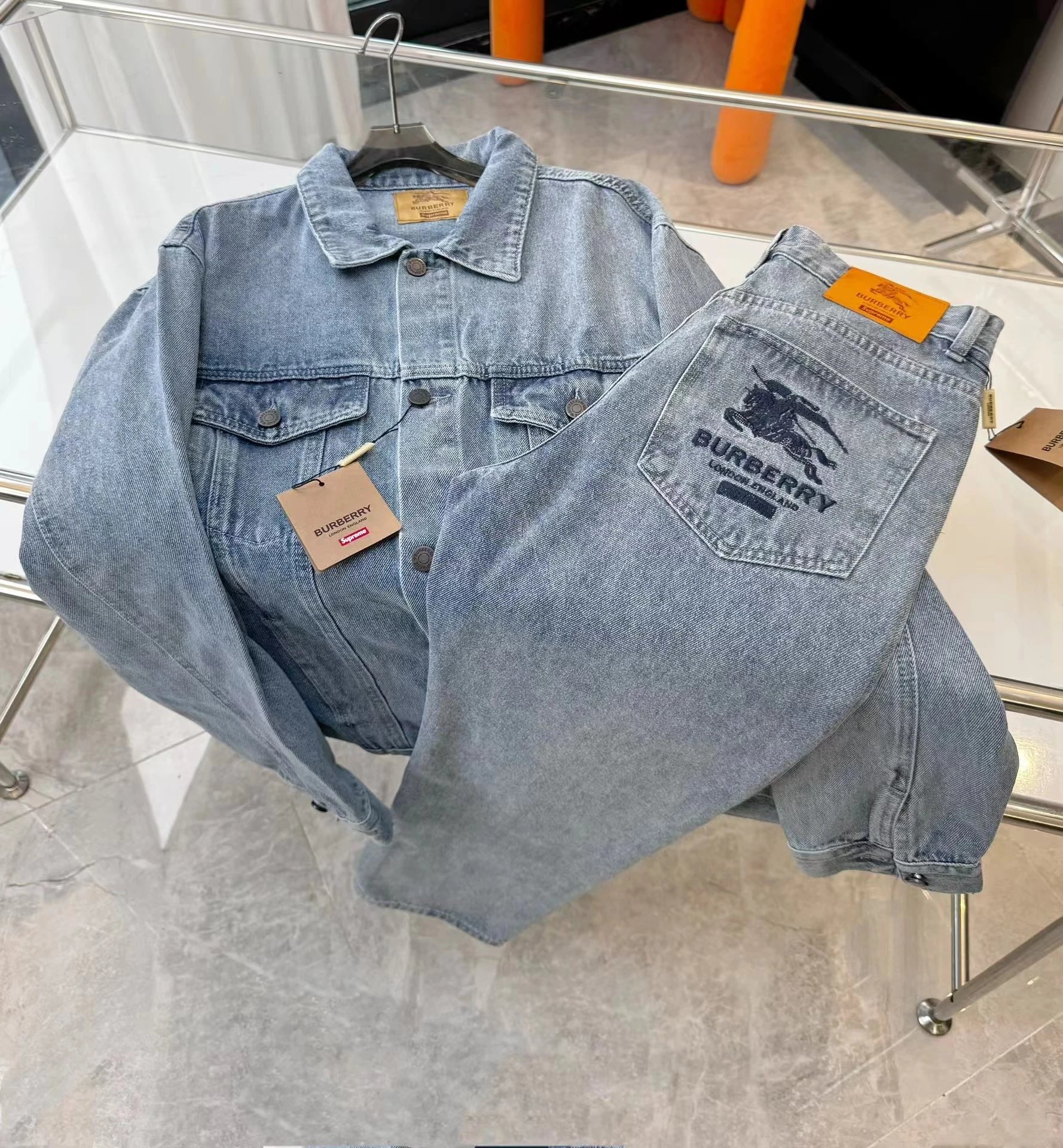 Burberry Denim Set