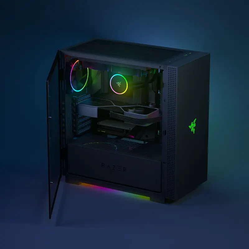 Razer Razer Ice Razer Integrated Water Cooling Radiator aRGB Slide Lantern Effect DIY Desktop Host Accessories Applicable