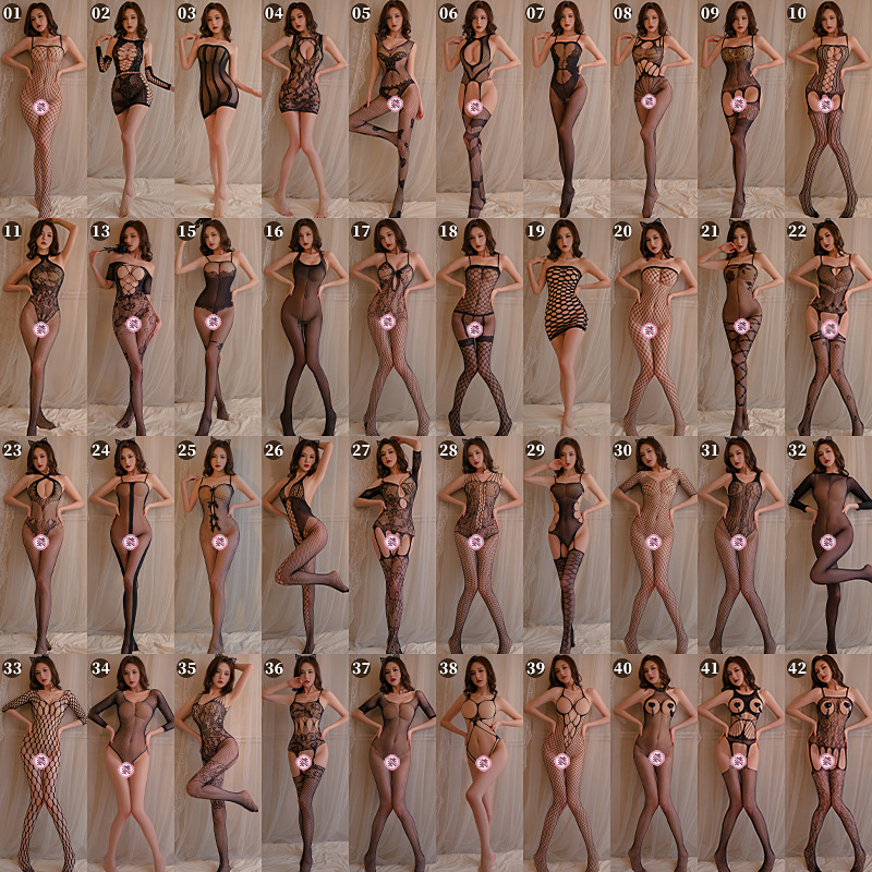 First love sexy underwear three-point passion-free tight stockings tear sexy net clothes suit a generation of women