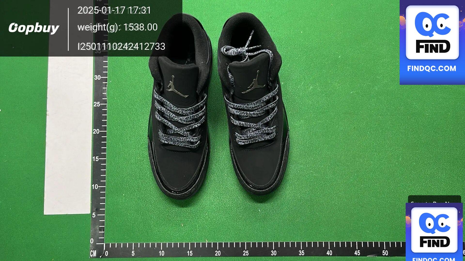 [High Quality] Aj4 Men's Shoes Black Warrior Genuine Official Website Aj3 Black Cat Casual High Top Thick Soled Sports Shoes Women's Trbottomy QC