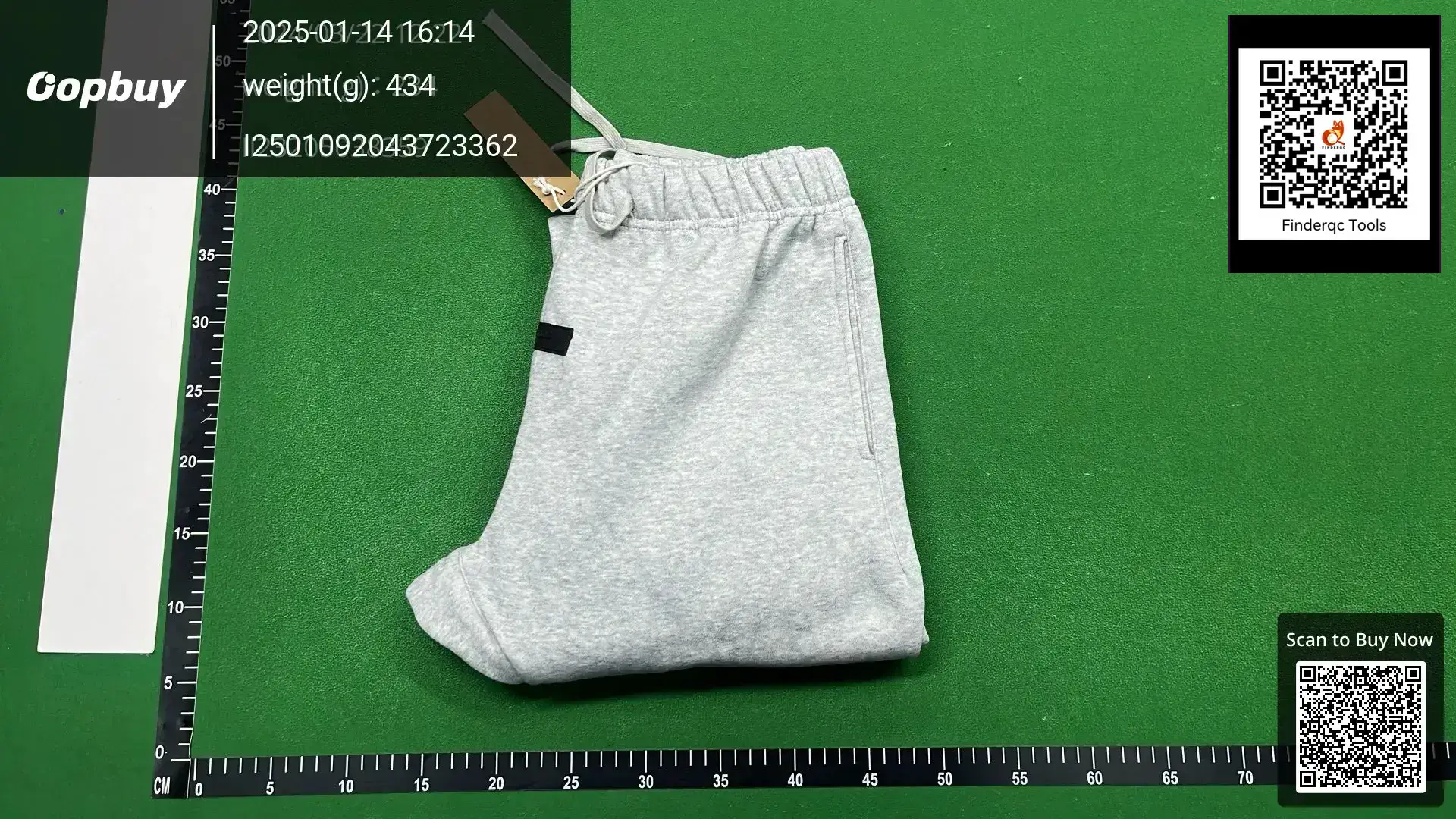 2022Ss Hooded Sweatshirt with Black Lettering Flocking Fog Double Line Essentials Trendy Brand Cross-Border Hot Sale 1977