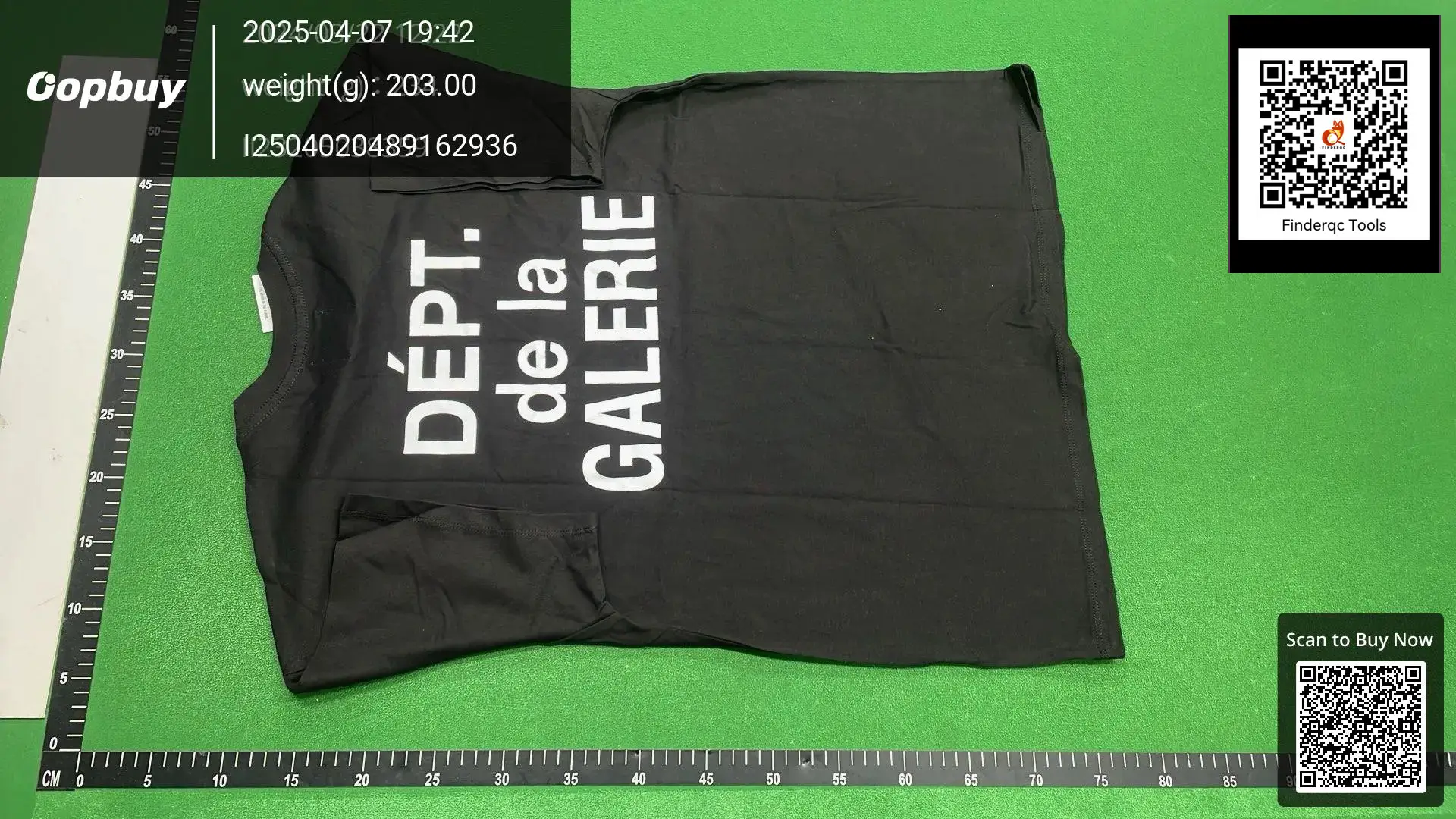 DÉPT. de la GALERIE T-Shirt Black