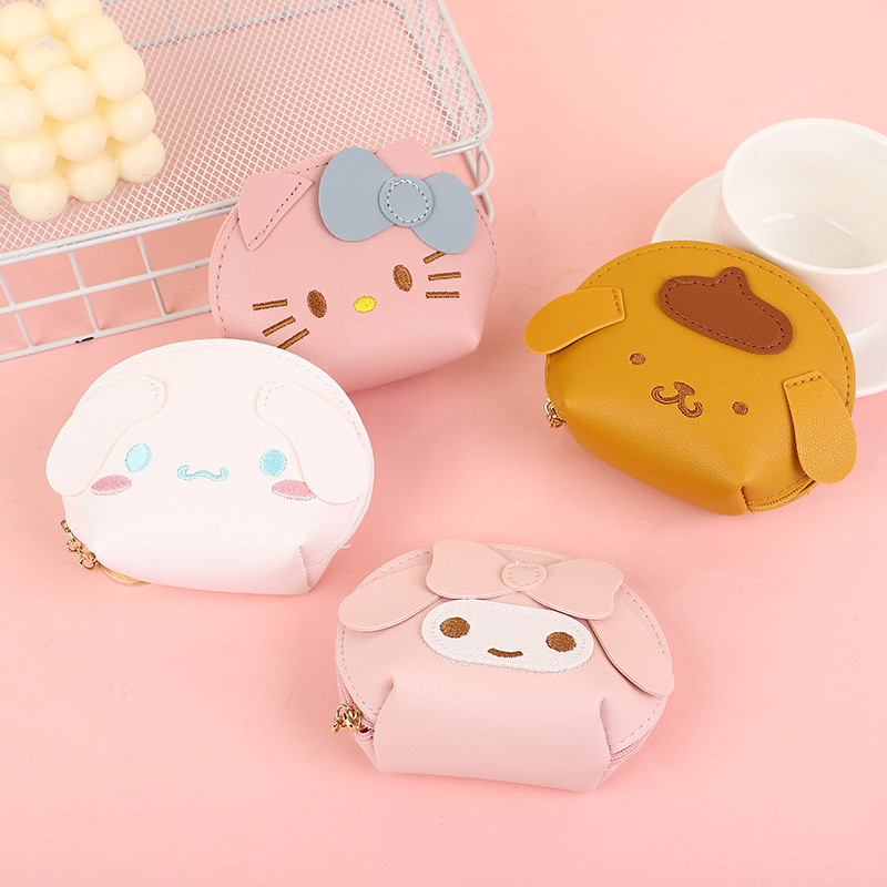 Korean-style ins Multi-function Student Storage Small Wallet Girl's Cartoon Creative Coin Purse Portable Storage Bag