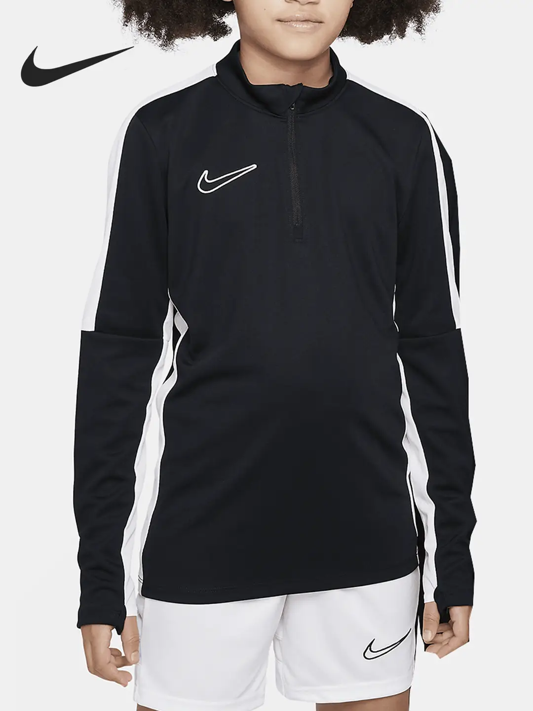Nike/Nike Official Authentic Dri FIT Academia 23 Kids' Splicing Training Top DX5470-010