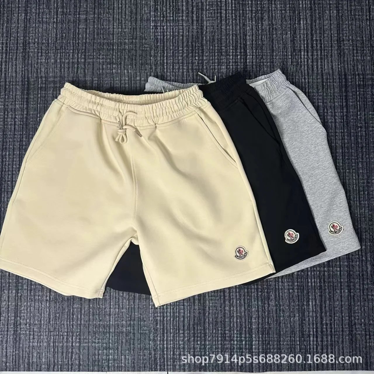2025 Summer New Shorts Half Casual Pants Solid Color Quick-drying Half Pants