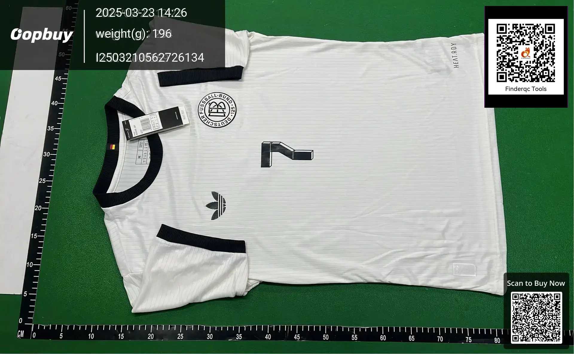 2526 Germany Jersey 125 Anniversary Edition Telecom Ball Plate No. 13 Muller No. 7 Havertz