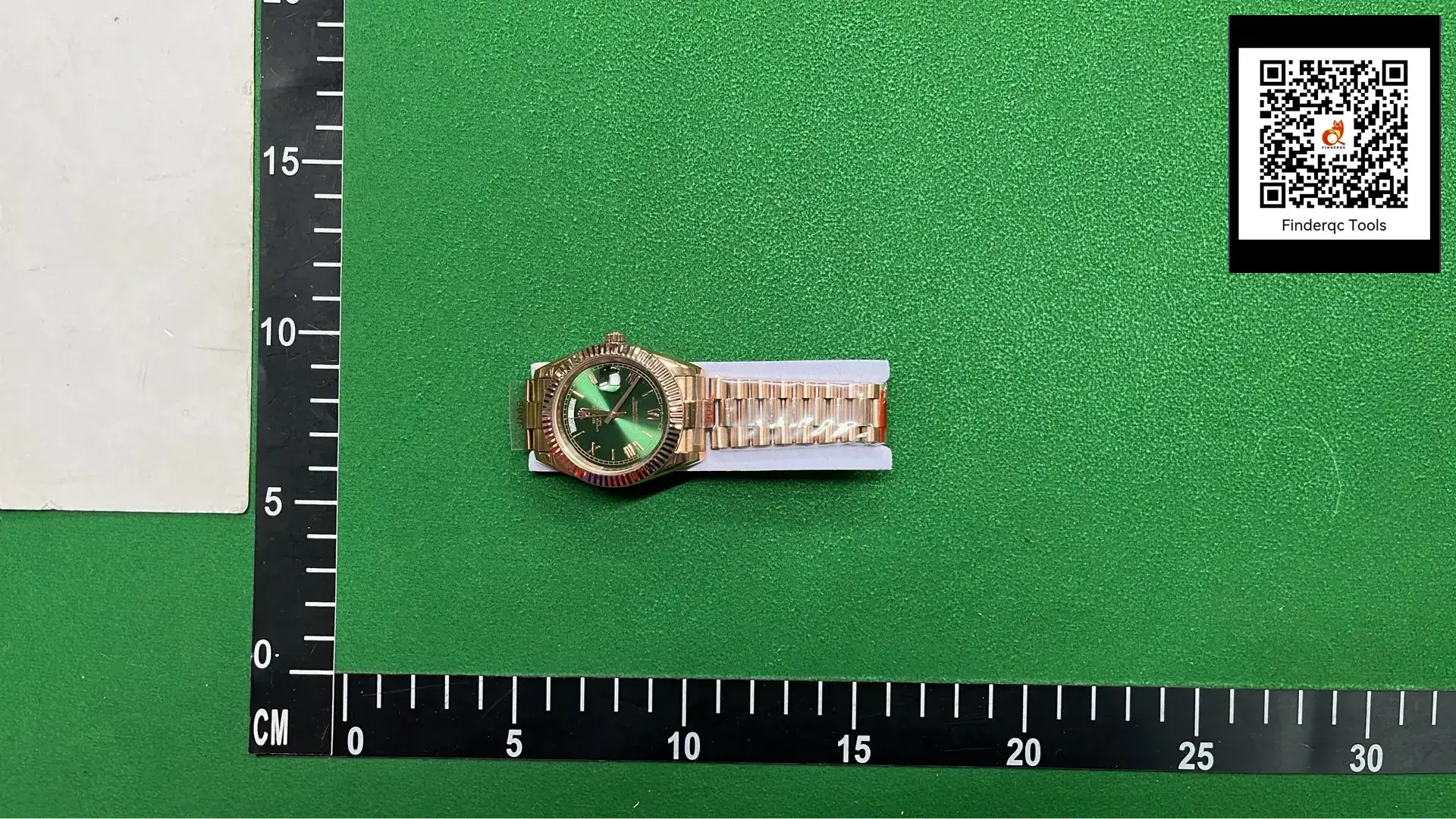 Rolex Day-Date Green Dial Gold Watch