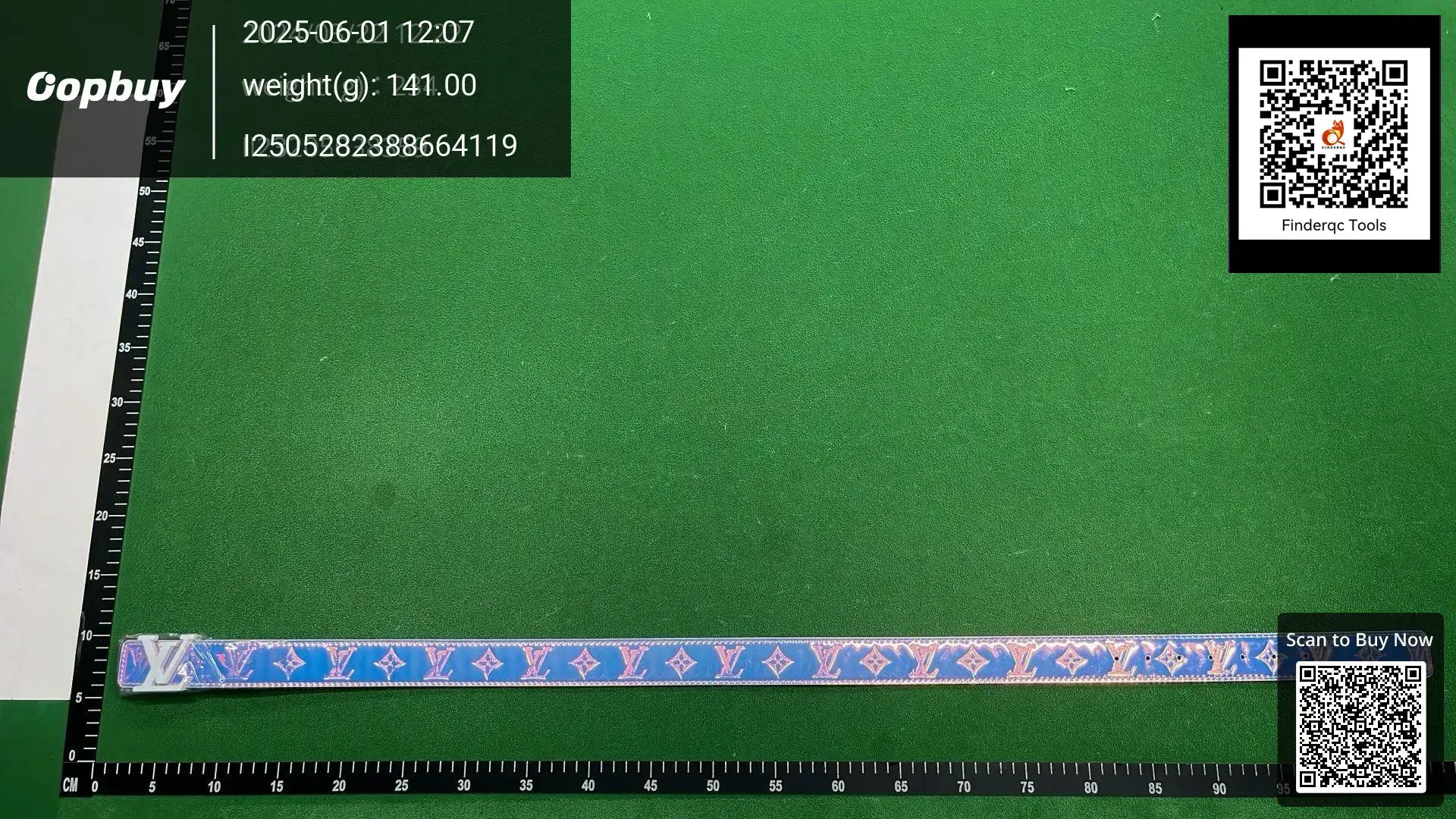Louis Vuitton Monogram Belt