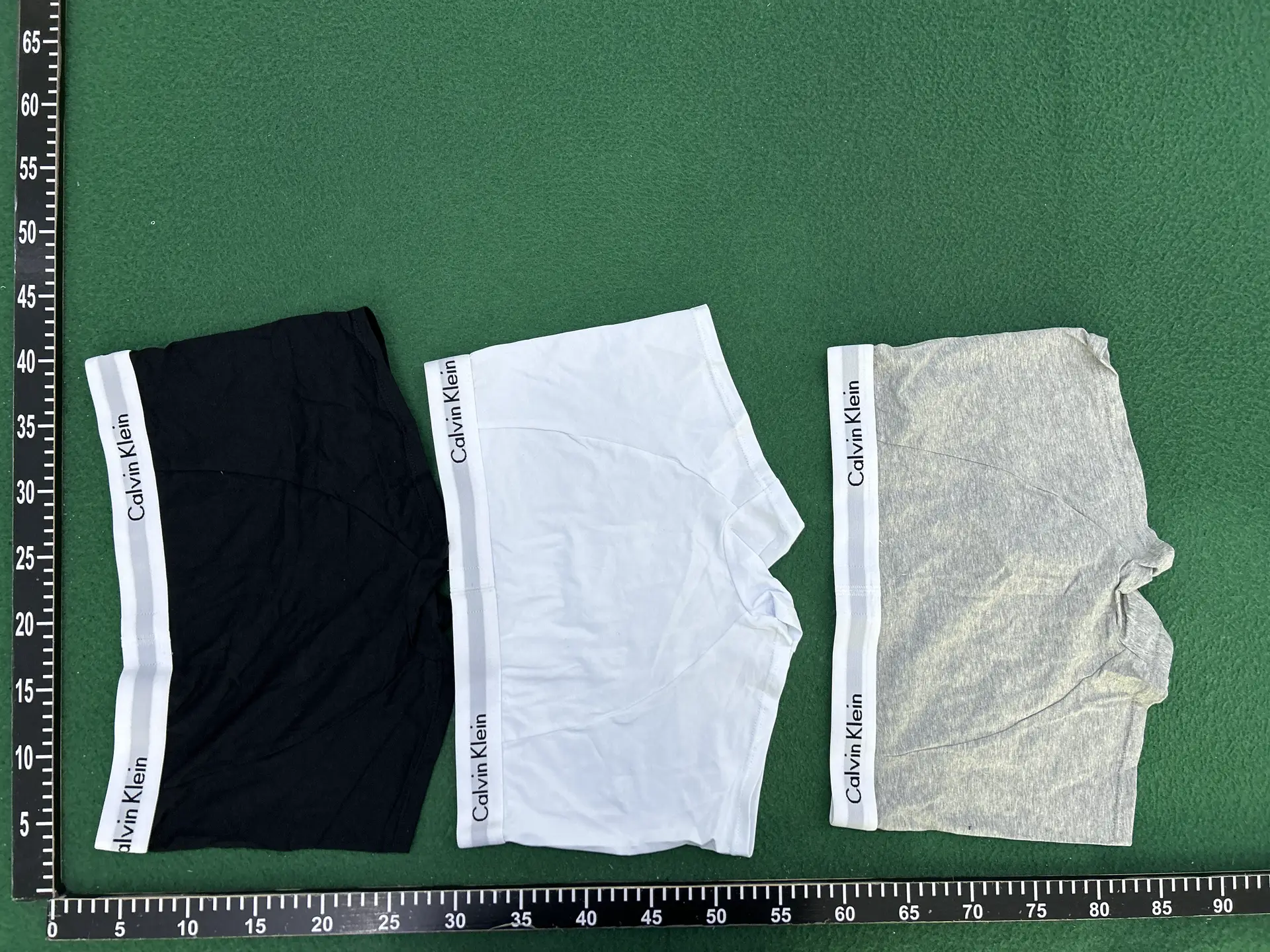 Calvin Klein Boxer Briefs 3 Pack Black White Grey
