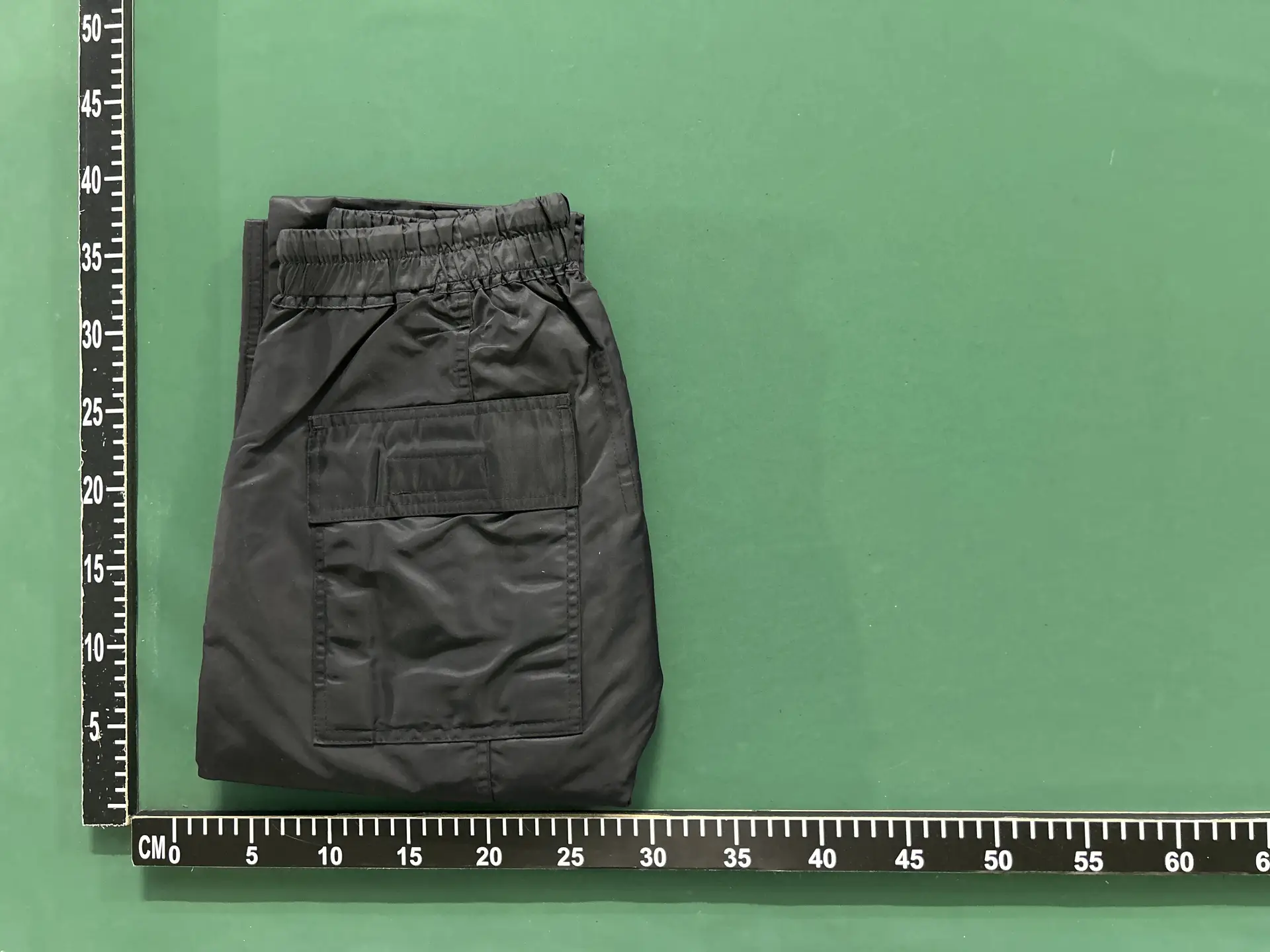 RO style European and American high street nylon harem straight tube bright face men's European and American dark trend fashion casual long pants for teenagers