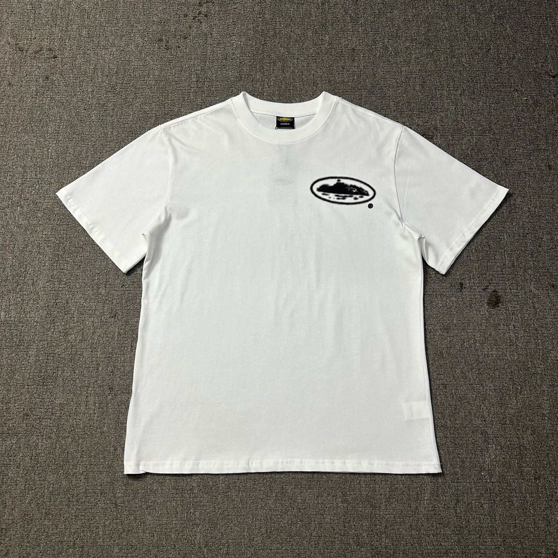 Corteiz Alcatraz Short-Sleeved Correct Version Classic Printed Loose Ins Trendy American Street Pure Cotton T-Shirt