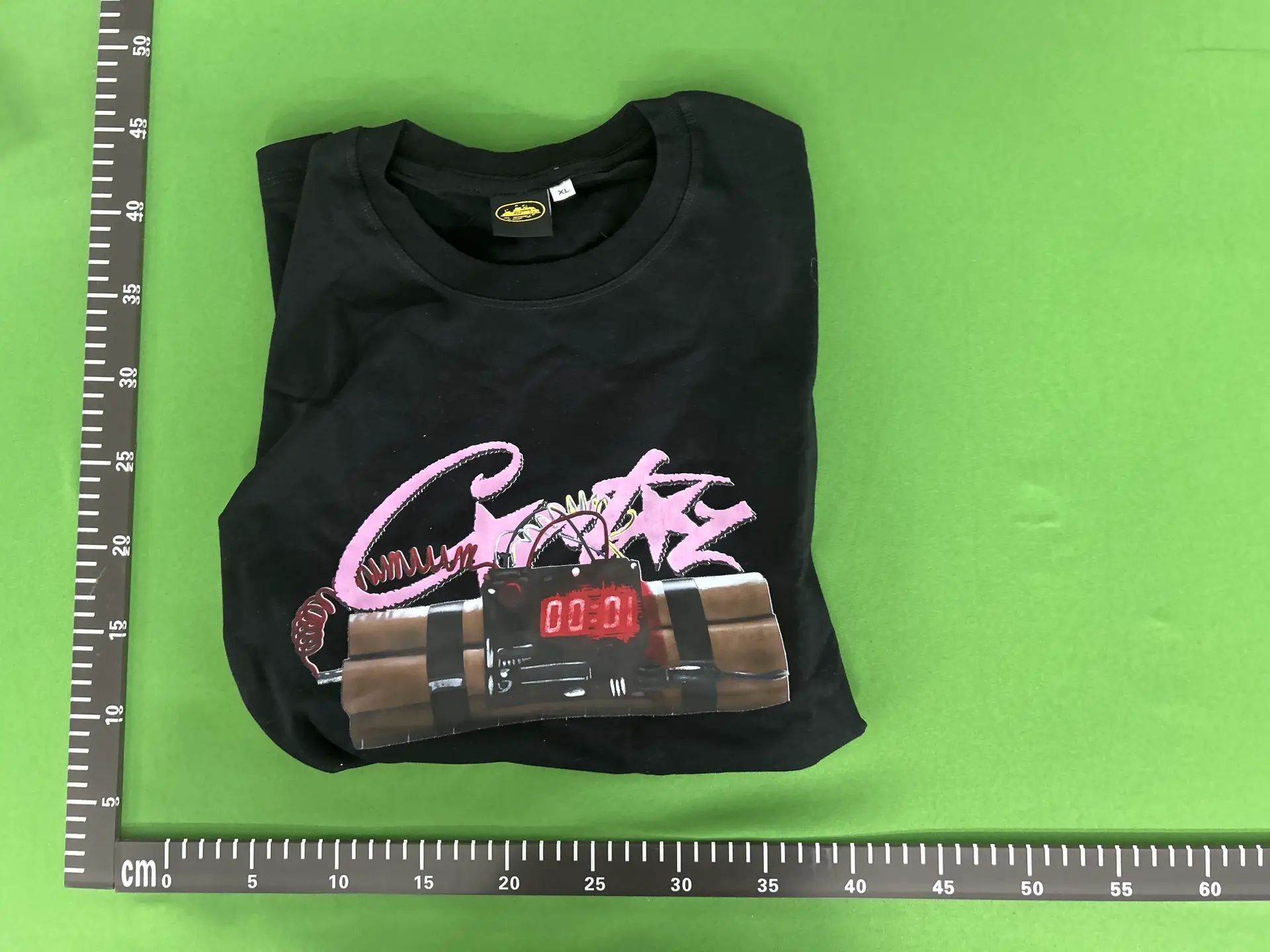 Alcatraz Short-Sleeved Street High Street European and American Style Casual Hip-Hop Trendy Men and Women Same Style Trendyy Brand Couple Half-Sleeved T-Shirt