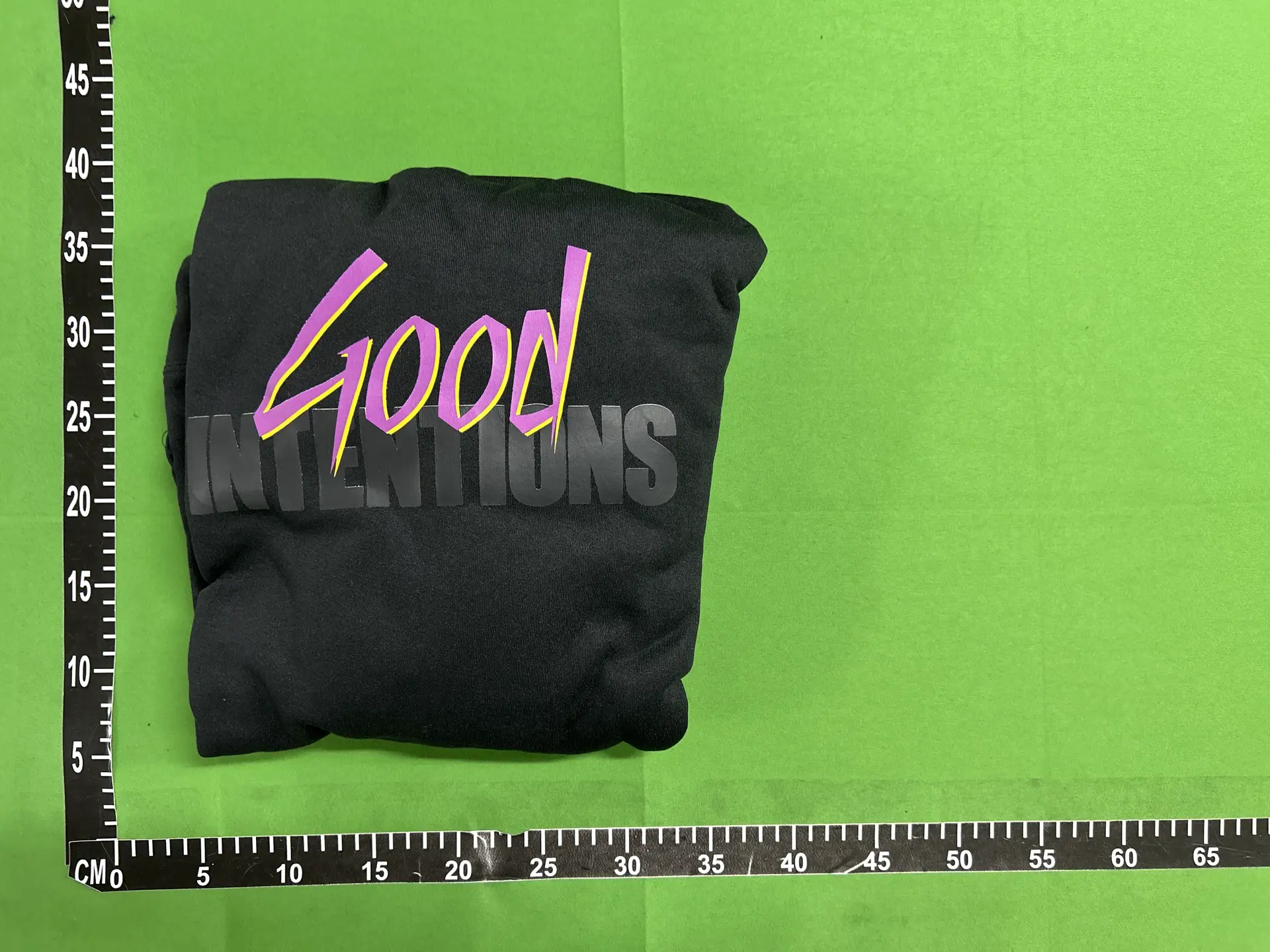Good Intentions Hoodie Black