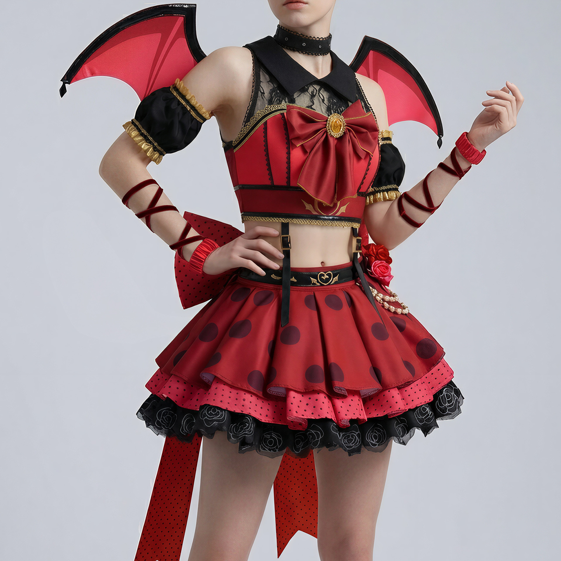 Beishui Trading Love Live Anime Minami Kotori Cosplay Costume Muse Little Devil Awakening Cosplay Full Set