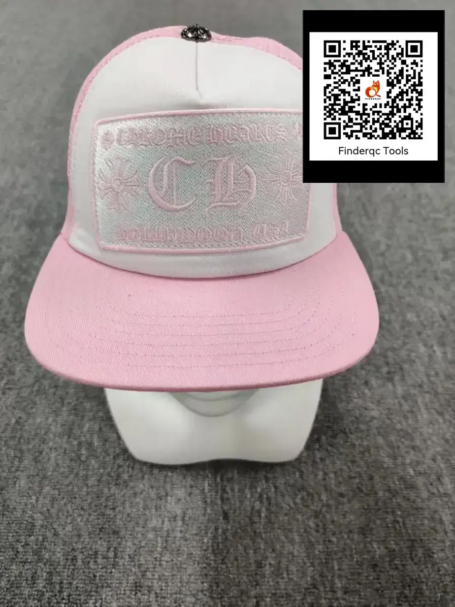 24SSChrome Hearts Hat Sanskrit Embroidered Color Matching Cap Couple Cross-border Exclusive
