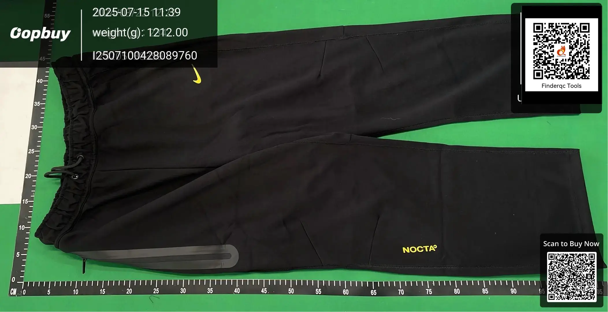 Nike NOCTA Black Track Pants