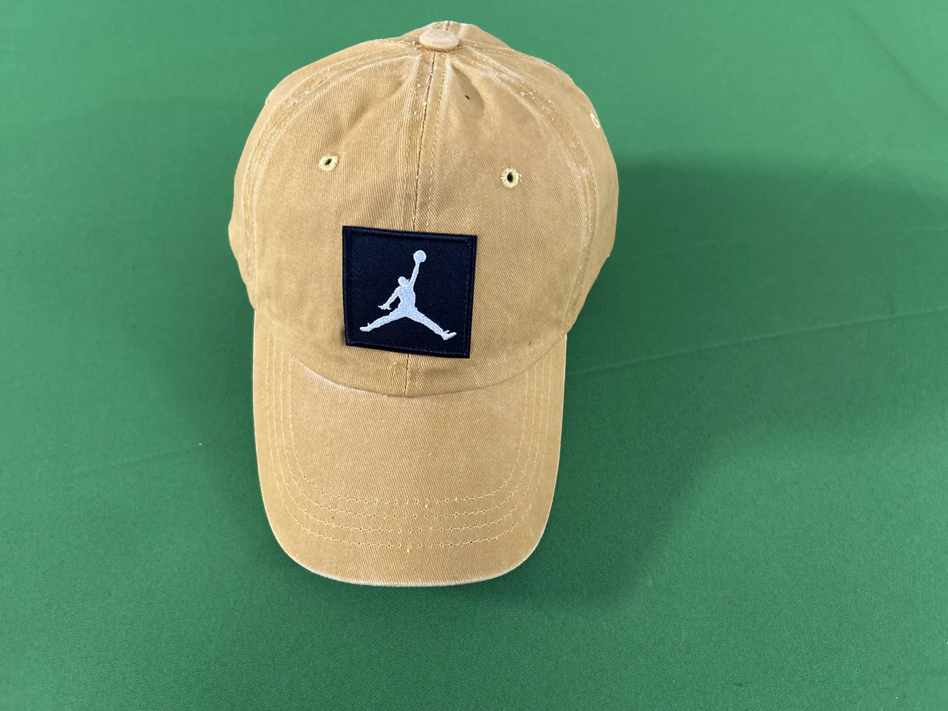 Cross-Border Jordan Baseball Cap with Deep Crown, Hard Brim, Embroidered Outdoor Sunshade, Casual Baseball Cap, Mesh Cap, New Foreign Trade Model