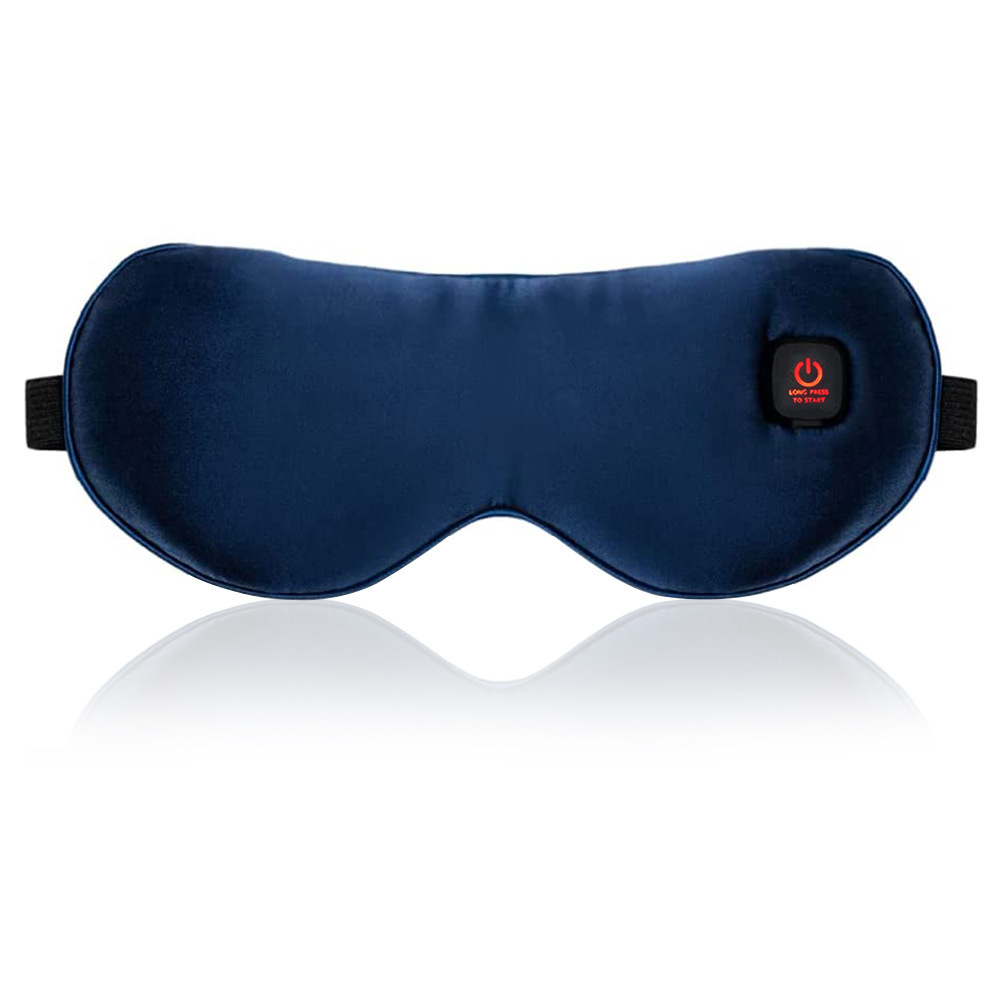 Cross-Border Graphene Heating Wireless Heating Eye Mask, Light-Blocking USB Electric Heating Steam Hot Compress Eye Mask, Silk Eye Mask