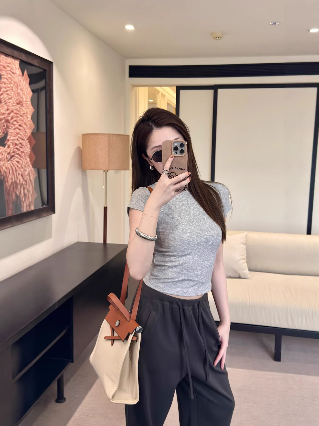 Warren Hailong |   Sst014 Early Spring Basic Solid Color Versatile Base Top Women's Round Neck Short-Sleeved T-Shirt